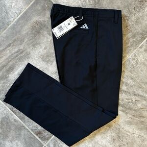 NWT Adidas Boys Golf Pant Size M (11/12) Black